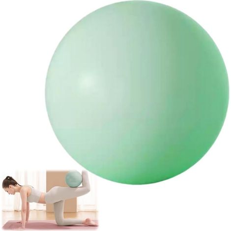 Ballon Pilates 25cm, Ballon Fitness Yoga Balle de, entraînement Complet du Corps, amélioration de l'équilibre à la Maison, au Gymnase et au Bureau (1/5)