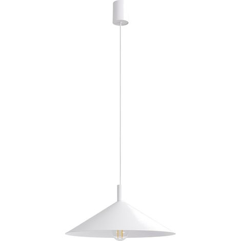 Hängeleuchten NOX weiß 1xE27 40cm Stahl Sollux (1/5)