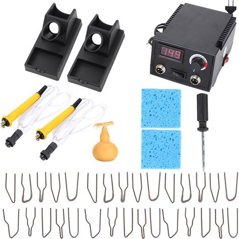 Kit de Pyrogravure Professionnel, Fer à Souder Réglable 220V Prise AU, Température Variable pour Courge, Bois (1/5)