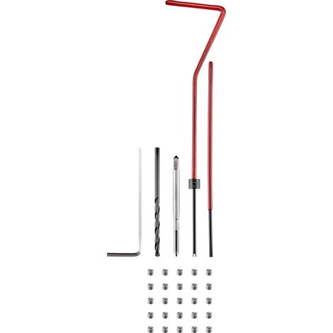 TOOLCRAFT TO-5017512 Gewindereparatursatz 30teilig M2.5 (1/5)