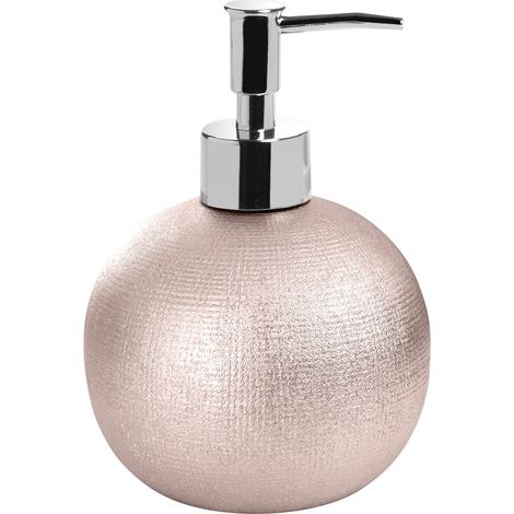 GLITTER DISPENSER IN CERAMICA ROSA RAMATO (1/2)