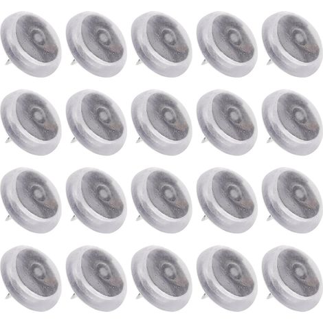 Unomor Lot de 20 protège pieds de chaise ronds en silicone (1/5)