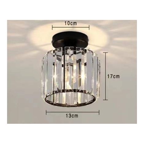 Geometrische Wandlampe aus Schmiedeeisen für Wohnzimmer, Küche, Loft, Esszimmer, Café (Glühbirne nicht enthalten), E27 rundes schwarz-weißes Licht