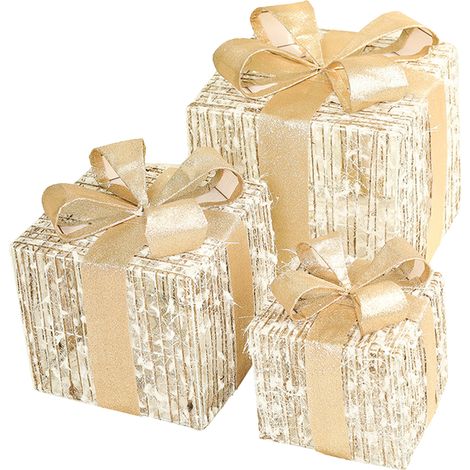 Christmas Gift Boxes for Christmas Indoor Outdoor Decorations