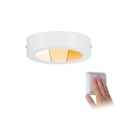 Plafonnier LED Paulmann Carpo chromé 30x30 16W CCT (1/4)