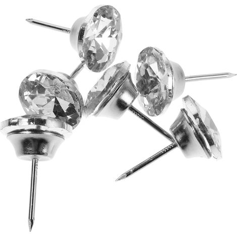 Unomor Lot de 30 boutons décoratifs en strass pour canapés (1/5)