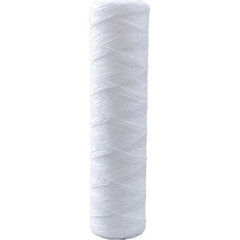 Lot de 5 cartouches filtrantes à eau 5 microns 25,4 cm pour sédiments et filtration des sédiments universels Remplacement universel Polypropylène osmose inverse Préfiltre