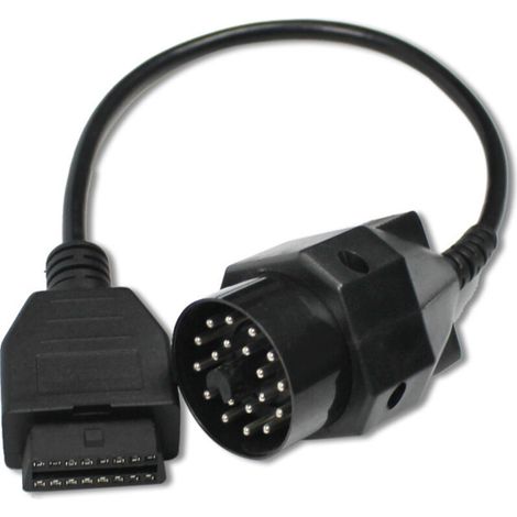 Cavo adattatore OBD2 da 20 pin BMW Edibas a 16 pin per dispositivo diagnostico OBD, adatto a modelli più vecchi, compatibile con BMW 1982-2002