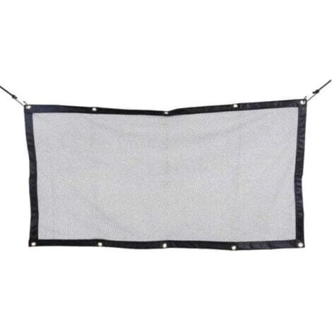 Filet de séparation portable pour animaux de compagnie en voiture, pour chiens et chats, avec crochets et cordes (1/5)