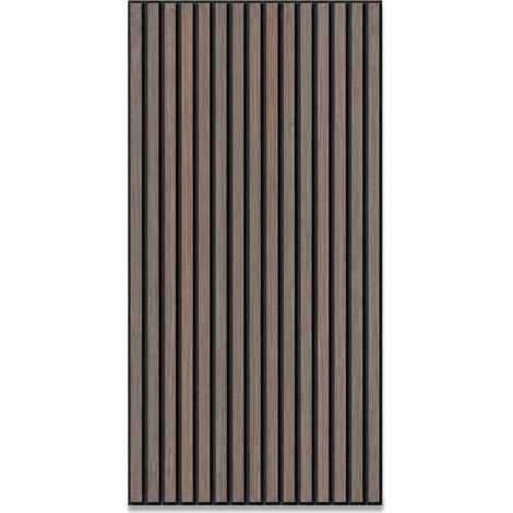 Polyester Acoustic Wall Panel Bedroom Cinema Black 30x60 cm (1/5)