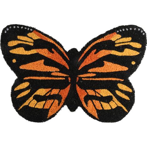 Esschert Design Kokos Türmatte Fußmatte Schmetterling