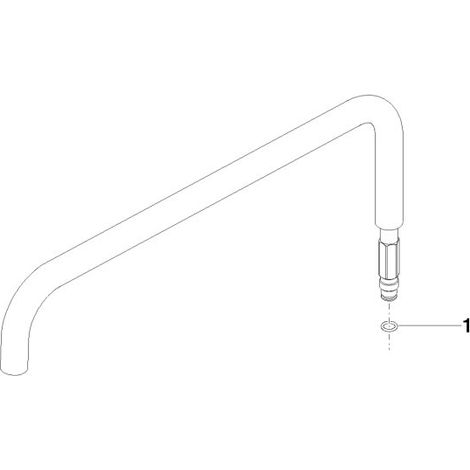 Dornbracht 90282234800-00 Pièce de rechange pour tuyau