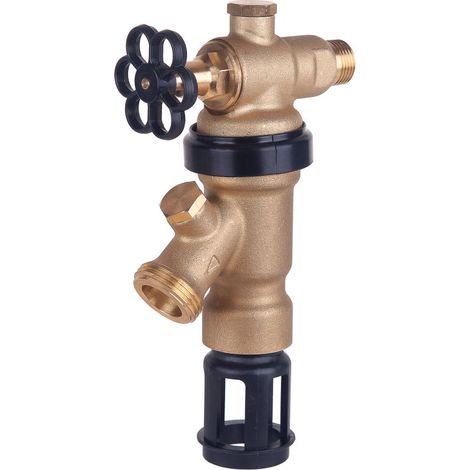 Resideo Systemtrenner BA295D, drehbar, mit Absperreinrichtung, R 1/2" (1/3)
