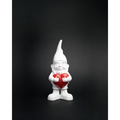 STATUETTA LOVER WHITE 12 CM