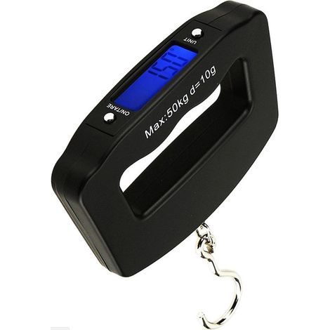 Electronic Luggage Scale, Maximum 50 kg, Portable Digital Scale for Travel Luggage (1/3)