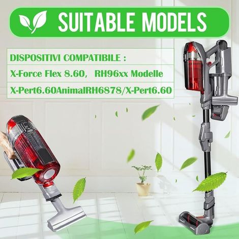 Filtre pour Aspirateur Rowenta X-PERT 6.60 &amp X-Force Flex 8.60 RH96 RH68 Aspirateur RH9611 RH9637 RH9638 RH9639 RH9677 RH9678 RH9679 RH9680 RH9690 RH9695 RH6821 RH6837 RH6838 RH6878 (1/5)