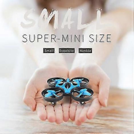 Mini drone Jjr/c H36, rotation à 360°, gyroscope 6 axes, radiocommande 2,4 GHz, mode sans tête, retour automatique, éclairage LED et télécommande. (1/5)