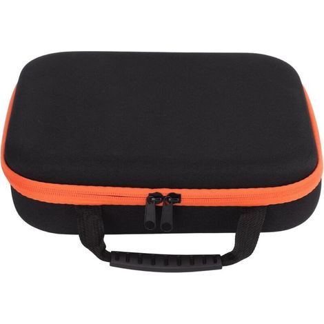Stabiler Werkzeugkoffer, 22 x 27 x 7 cm, Werkzeugtasche aus EVA-Material, Aufbewahrungskoffer für elektrische Bohrmaschinen, nur Koffer (kurz) (1/4)