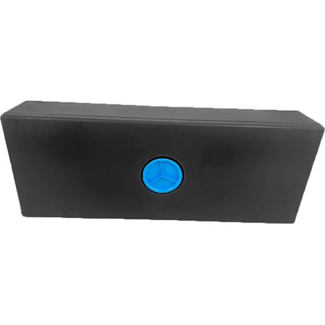 Plast'Up Rotomoulage – Réservoir de chasse d'eau 80L ultra-plat 20cm – Polyéthylène rotomoulé monobloc – Pour eaux usées et propres – Fabrication française