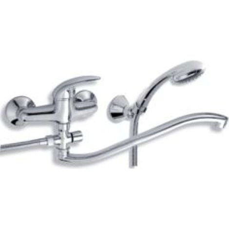 Novaservis Metalia 55 - Wannenwandarmatur-Aufputz komplett, chrom 55032,0