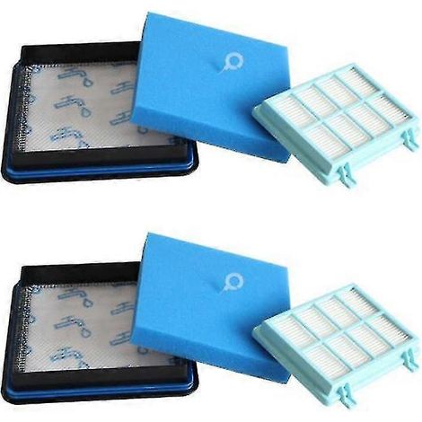 KINCJON Lot de 2 filtres pour aspirateurs compacts FC9331, FC9332 et FC8010 (1/5)