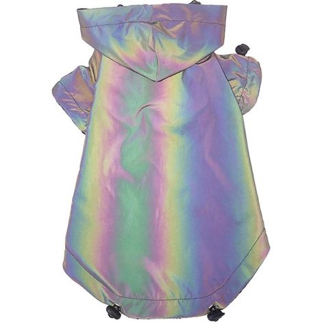 Fournitures pour chiens Vêtements pour chiens réfléchissants Vestes colorées Imperméables pour animaux de compagnie Sweats à capuche Vestes imperméables coupe-vent (1/4)