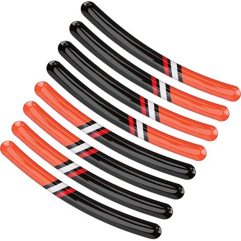 wasserfeste, reflektierende Felgenaufkleber für Kawasaki Racing Typ 3 Reifen (1/5)