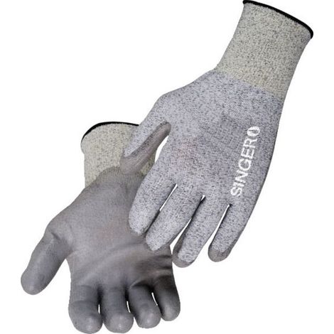 Guanto di palma rivestito in PU indice D - Phd135pu06 14146-06 T6 (confezione da 10 paia)