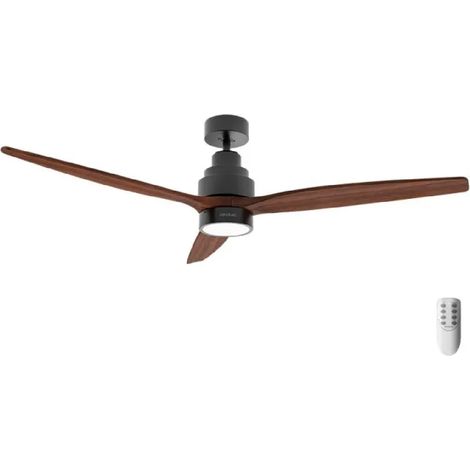 Cecotec – Ventilateur de plafond 52" avec moteur DC – 40W – 6 vitesses – Télécommande – Minuterie – Mode hiver/été – Lampe LED 22W (1/2)