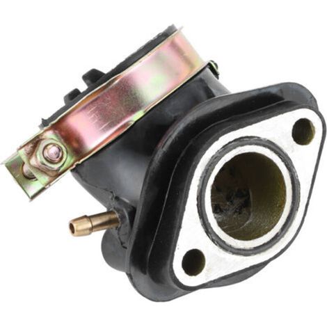 Guarnizione collettore di aspirazione Jeffergarden, tubo di induzione di aspirazione adatto per ciclomotori, ATV e scooter GY6 125cc e 150cc. (1/4)