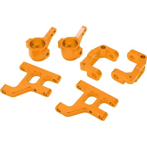 Kit d'arbre de transmission pour bras oscillant RC, plaque de direction, accessoires de mise à niveau pour TAMIYA CC01Gold (1/5)