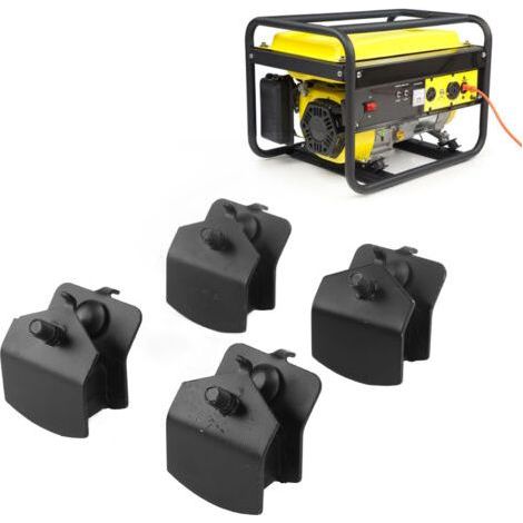 4PCS Anti-Vibration Widened Foot Supports for 168F/170F 2-3kW Generators with Video (1/5)
