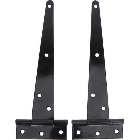 2 charnières de porte de placard de cuisine en forme de T, quincaillerie pour charnières de porte, charnières de meubles (1/5)