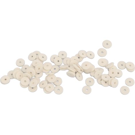 90 Pièces Coussinets en Feutre pour Accordéon Piano, Kit de Réglage et Réparation 2mm (1/4)