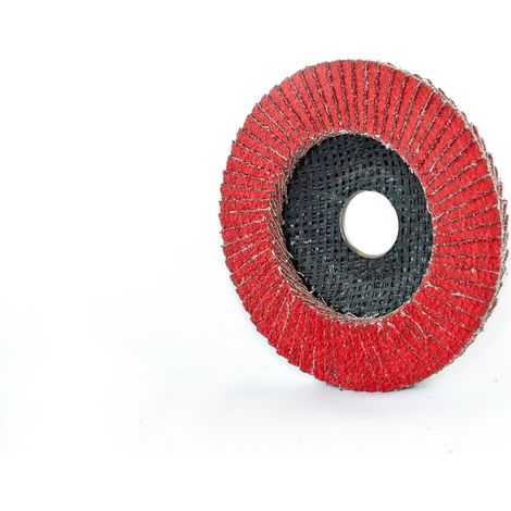 Disco Lamellare ceramicato - Rosver - DLK Ø125 Gr.80 Conico - Conf.20pz