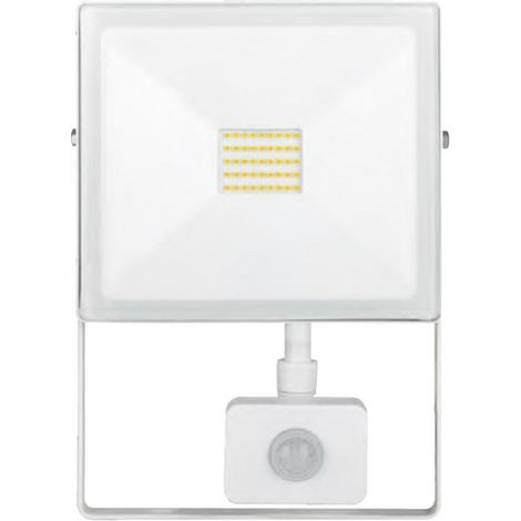 Proyector Led Exterior 10W 6500k con Sensor de Presencia y Crepuscular IP65