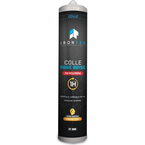 COLLE PARE BRISE MS POLYMERE 1H (CRASH TEST) CARTOUCHE 290ML