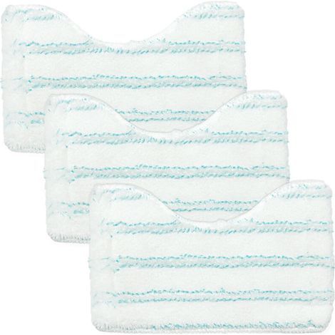 Set mit 3 kompatiblen Leifheit-Ersatzpads – Mikrofaserköpfe für Fensterreiniger, waschbare und wiederverwendbare Pads (1/4)