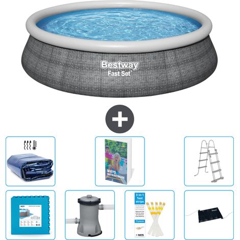 Bestway Fast Set Rund - 457x107 cm - 8-teilig  S514