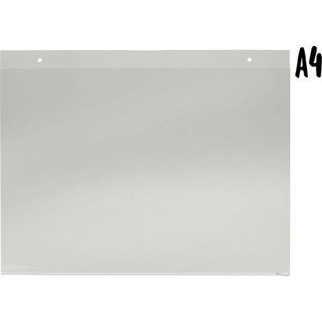 Porte affiche Horrisontal A4 type agence immobiliere - Securit