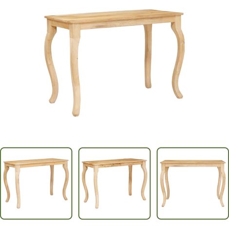 Massivholz - Couchtisch Braun 110 x 55 x 77 cm Massivholz Mango (1/5)