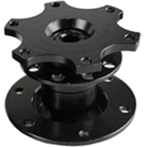 Adaptador de elevación de volante para buje de volante de 6 orificios Soporte de liberación rápida universal para volante (1/5)