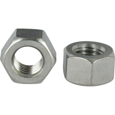 Sechskantmutter M6, Stärke 6, Edelstahl A2 – 200 Stück (1/3)