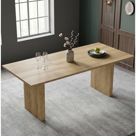 Tavolo allungabile pranzo MDF 140/200x90 cm OKMYHOME (1/5)