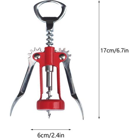 Stück Multifunktionaler manueller Flaschenöffner für Rotwein 2 (1/5)