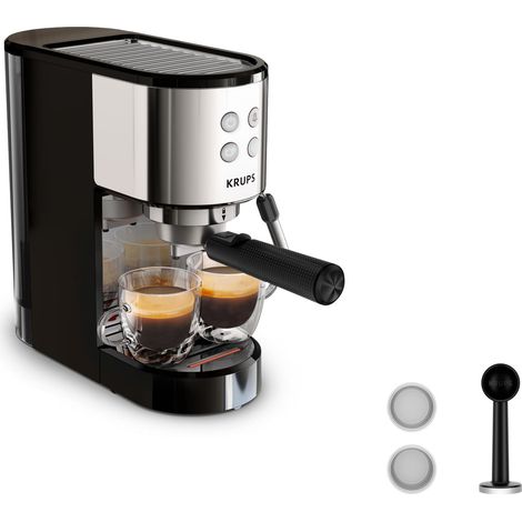 Krups Virtuoso Essential XP441810 macchina da caffè argento