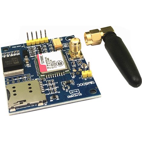 Carte de développement SIM800C pour module GSM GPRS SMS, Bluetooth TTS et DTMF