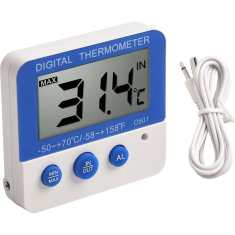 Thermo-hygromètre froid, pour maison, bureau et réfrigérateur (1/5)