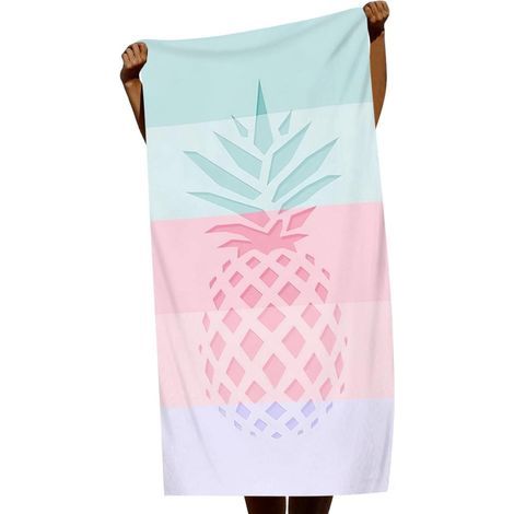 Stück sandabweisendes Strand-/Pool-Set mit sandabweisendem Handtuch, sandabweisendes Handtuch, Camping-Essentials, Yoga-Handtuch für Damen, 90 x 180 cm (1/5)