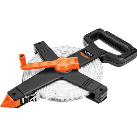 ROTELLA METRICA CON IMPUGNATURA mt 50 nastro fibra  - NEO